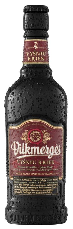 Prekės ženklas: Vilkmergės VYŠNIŲ KRIEK